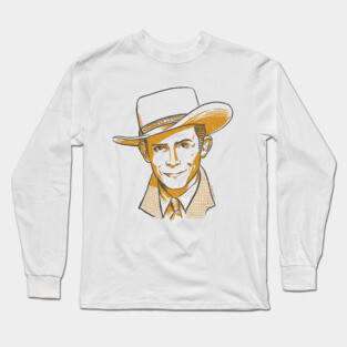 Hank Williams Long Sleeve T-Shirt