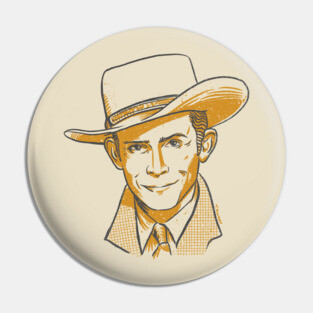 Hank Williams Pin