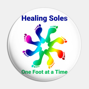 Healing Soles One Foot at a Time Pin