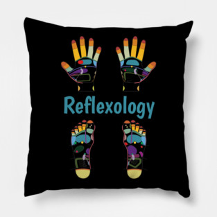 Reflexology (foot and hand maps) Pillow