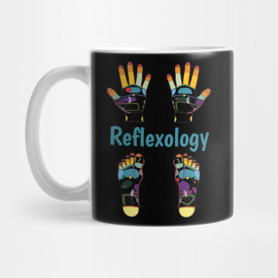 Reflexology (foot and hand maps) Mug