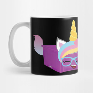 Purple Tote Unicorn Mug
