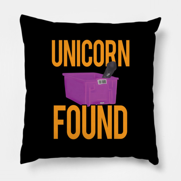 Dildo Unicorn Found Purple Tote Pillow by belownormal