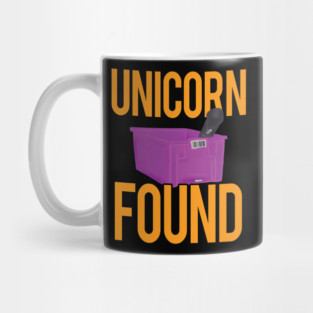 Dildo Unicorn Found Purple Tote Mug
