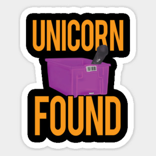 Dildo Unicorn Found Purple Tote Magnet