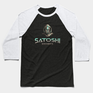 Satoshi Nakamoto Baseball T-Shirt