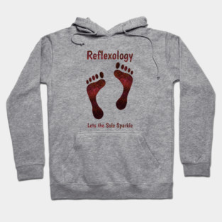 Reflexology Lets the Sole Sparkle Hoodie
