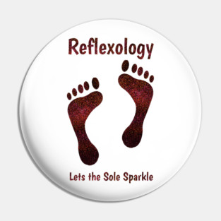 Reflexology Lets the Sole Sparkle Pin