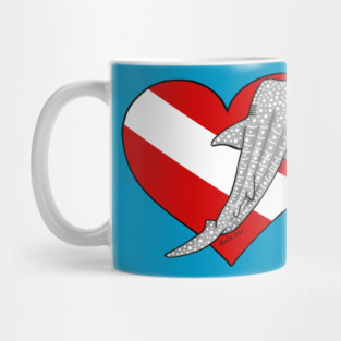 Whale Shark Diver Mug
