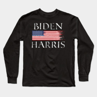 Biden Harris Long Sleeve T-Shirt