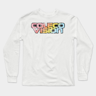 Coleco Vision ✅ Nostalgia Video Games Long Sleeve T-Shirt