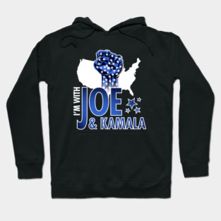 I'm With Joe and Kamala for President 2024 Hoodie