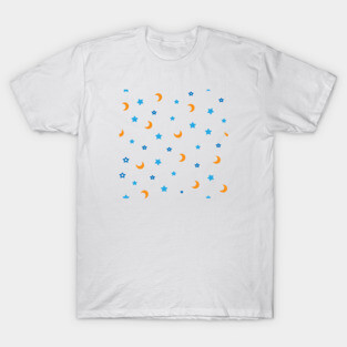 The moon and the stars. T-Shirt