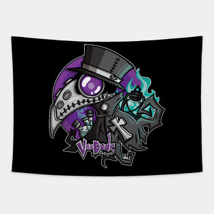 Plague Doctor Tapestry