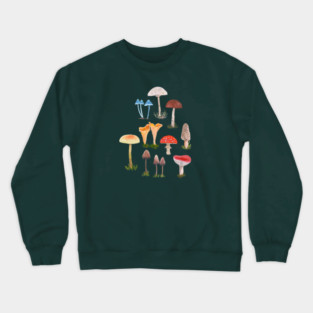 Mushrooms Crewneck Sweatshirt