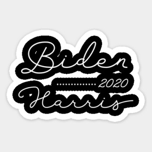 Joe Biden Kamala Harris 2020 Election Democrat Liberal Sticker