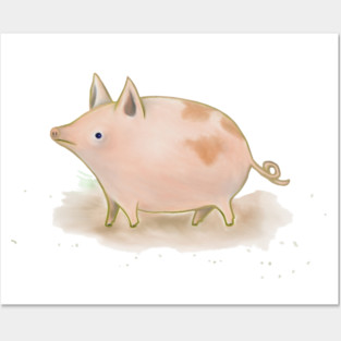 Piggy Posters and Art