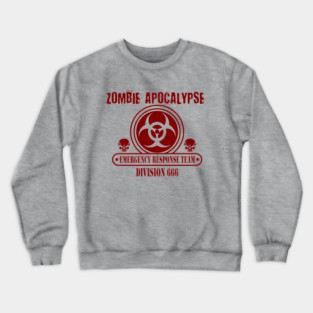 Zombie Apocalypse Response Team Crewneck Sweatshirt