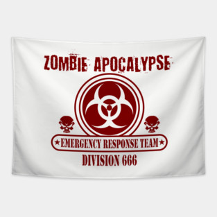 Zombie Apocalypse Response Team Tapestry