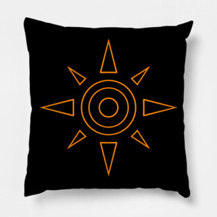 Courage crest Pillow