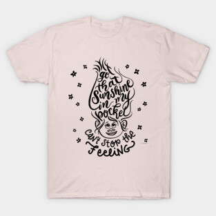 Troll Hair Poppy Trolls Can't Stop the Feeling T-Shirt