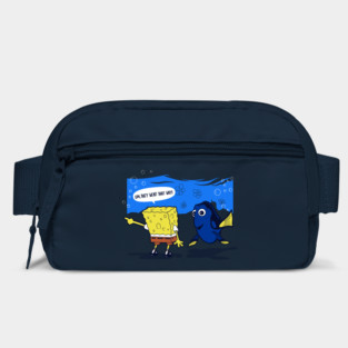 Funny Underwater Movie Cartoon Mashup Bag
