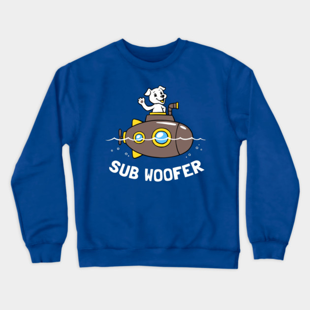 Sub Woofer Crewneck Sweatshirt by dumbshirts