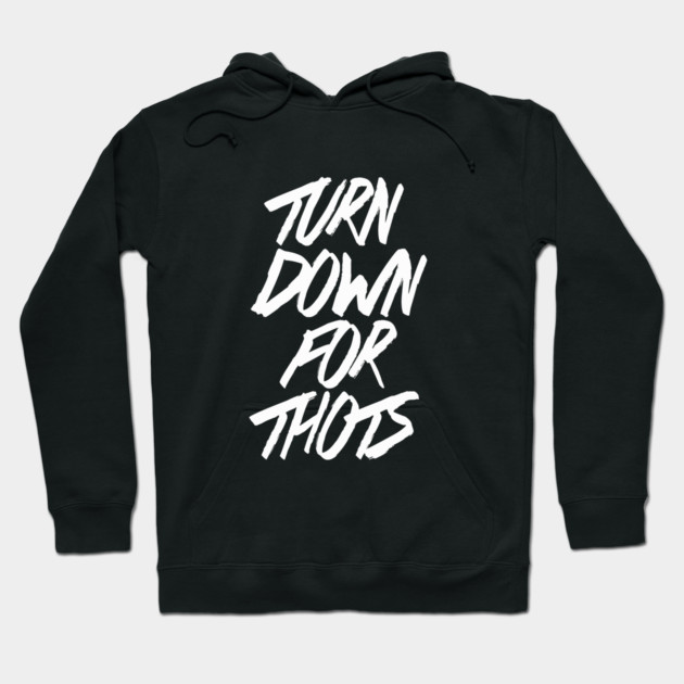 Turn Down For Thots Hoodie by dumbshirts
