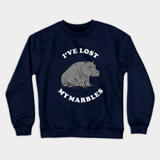I've Lost My Marbles Crewneck Sweatshirt