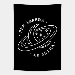 Per Aspera Ad Astra Tapestry