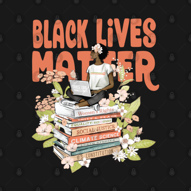Black Lives Matter - Woman Power by Jitterfly