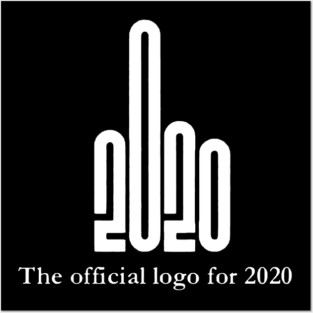 The Official Logo of 2020 Posters and Art