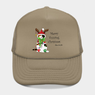 Merry Fuzzing Christmas Hat