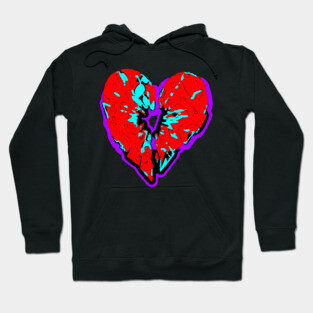 broken heart hyponotize Hoodie