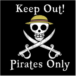 Pirates Only Posters and Art