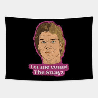 Patrick Swayze Tapestry
