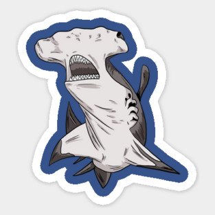Hammerhead Shark Sticker