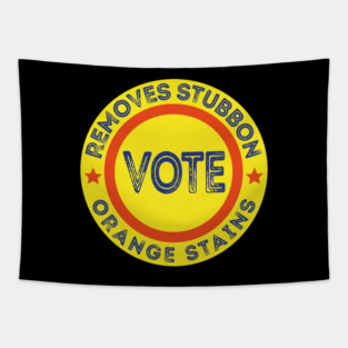 Removes Stubborn Orange Stains Tapestry