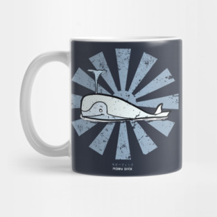 Moby Dick Retro Japanese Mug