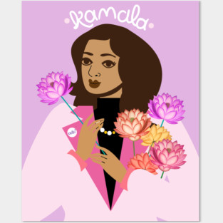 Kamala Harris Posters and Art