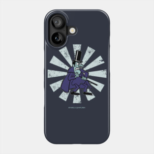 Snidely Whiplash Retro Japanese Phone Case