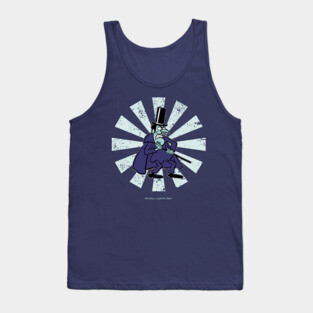 Snidely Whiplash Retro Japanese Tank Top