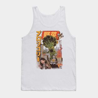 The Broccozilla - Broccoli Attack Tank Top