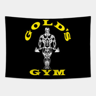 Gold's Gym Tapestry