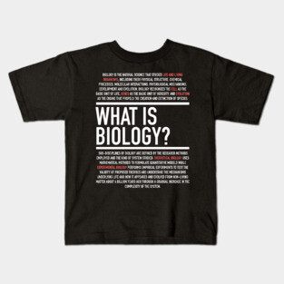 Biology Defined - Biology Teacher Kids T-Shirt