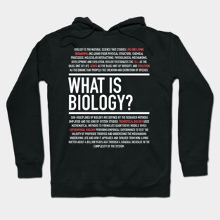 Biology Defined - Biology Teacher Hoodie