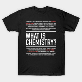 Chemistry Defined - Chemistry Teacher T-Shirt
