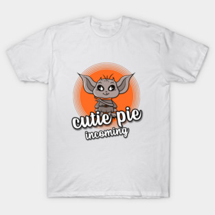 Cutie pie incoming - pregnancy announcement T-Shirt