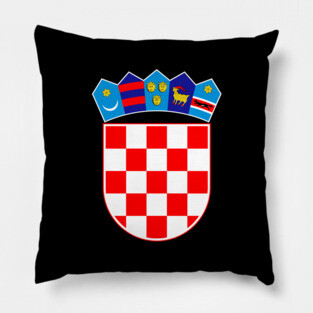 Croatia coat of arms Pillow