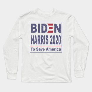 Biden Harris 2020 Long Sleeve T-Shirt